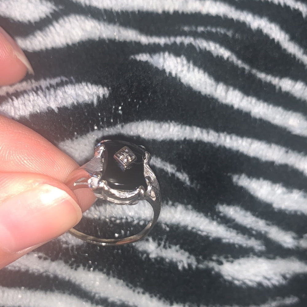 10 kt real gold ring - Picture 2 of 4